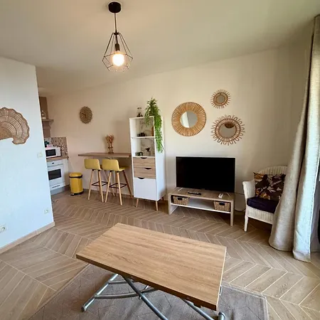 아파트 Bagnu Di Sole - Sur La Route Des Iles Sanguinaires Adorable T2 Vue